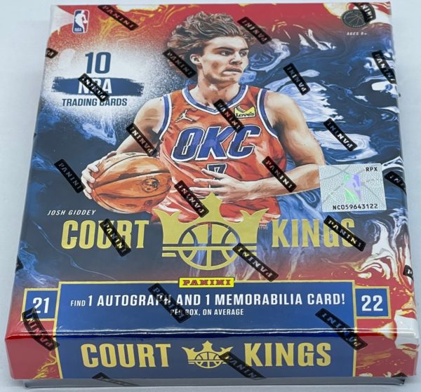 2021-22 Panini Court Kings Basketball Hobby Box