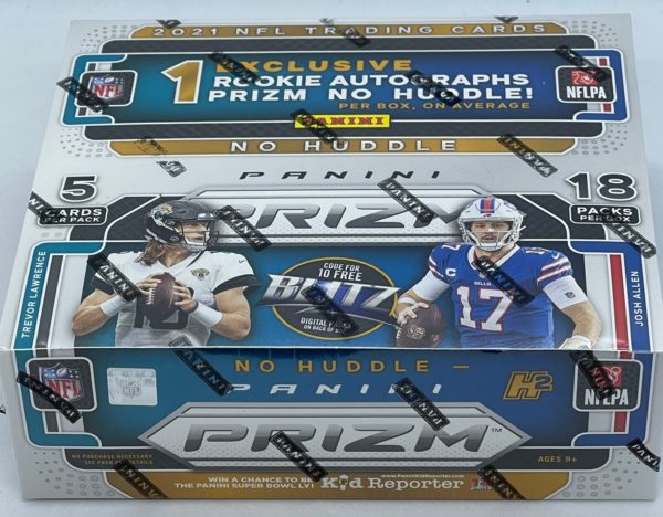 2021 Panini Prizm No Huddle Football Box