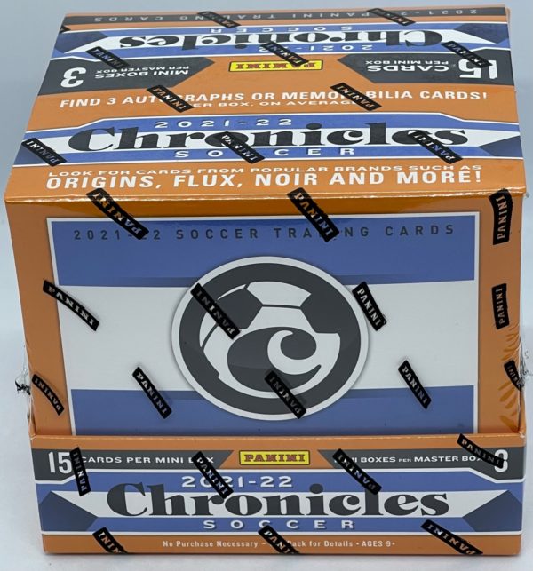 ﻿2021-22 Panini Chronicles Soccer Hobby Box