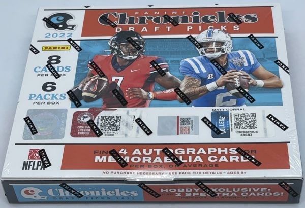 2022 Panini Chronicles Draft Picks Football Hobby Box