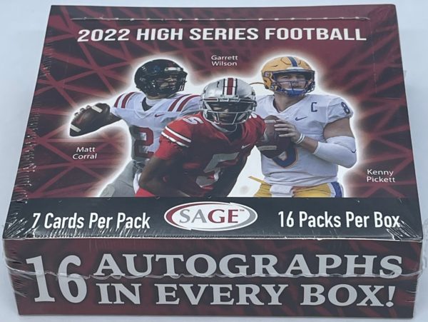 ﻿2022 Sage Hit High Series Football Hobby Box